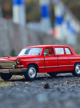 清仓马珂垯1/32红旗CA770合金汽车模型复古老爷车声光回力玩具