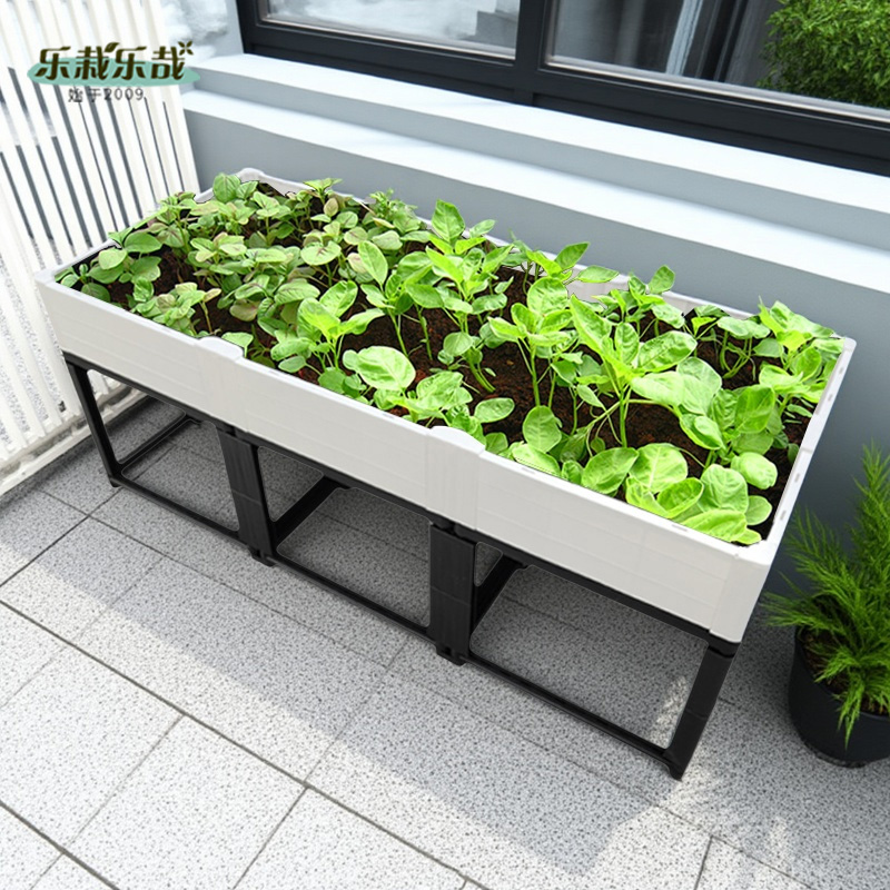 架高种菜专用箱蔬菜种植箱屋顶阳台种菜盆家庭加高架阳台楼顶CD60