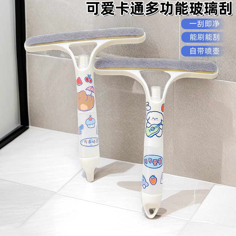 玻璃刮擦一体三合一可爱卡通新款