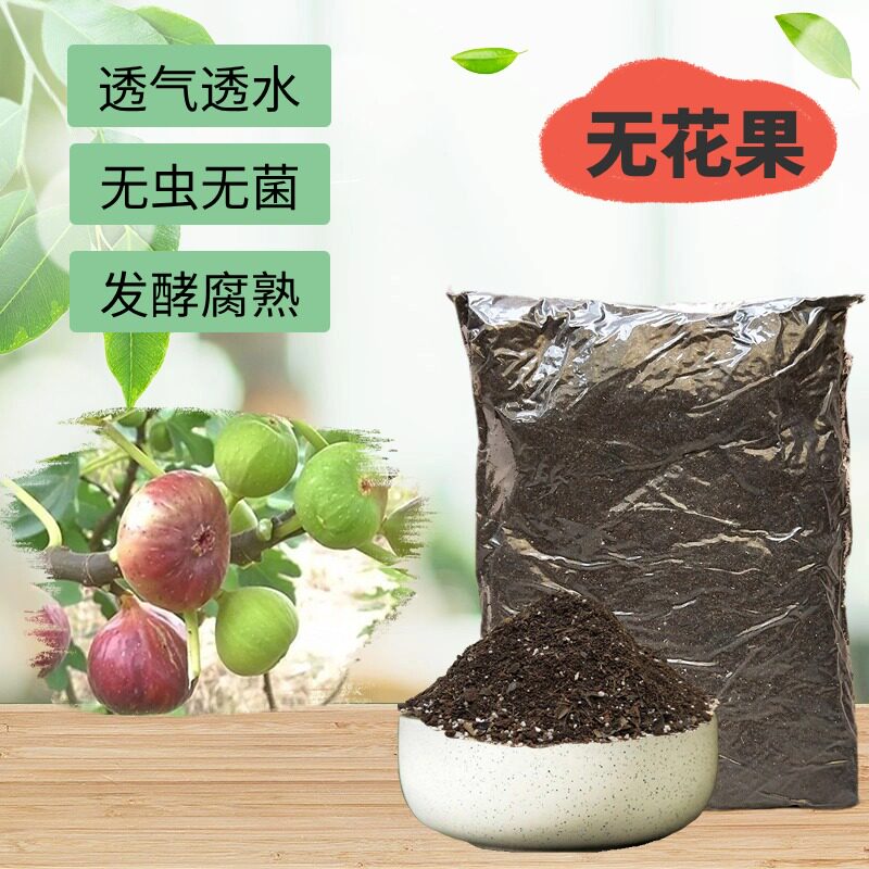 无花果树苗专用椰砖土家用通用型盆地栽绿植翻换透气种植营养花土