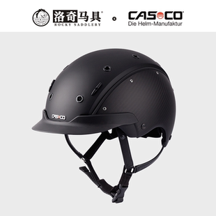 德国Casco马术头盔(碳纤)防护男女可调节骑马装备洛奇马具8101103