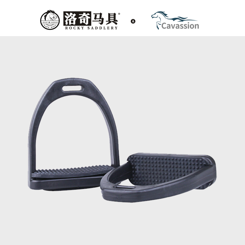 树脂防滑马镫 马镫 马术用品 洛奇马具8211002