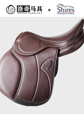 英国Shires-Avignon障碍鞍（裸鞍）棕色 8202026