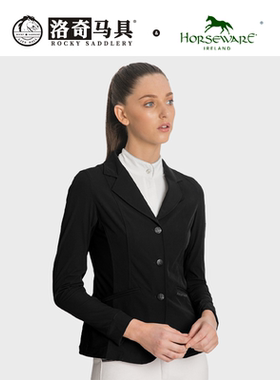 horseware 女款拼接透气网骑士服 HW85105