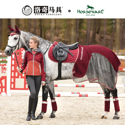 Horseware Fashion套装马鞍座垫子耳罩绑腿笼头马安坐垫 8216003
