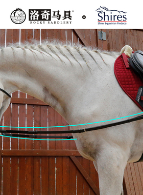 英国Shires-Aviemore弹力织带侧缰   洛奇马具  8214021