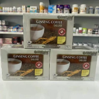 现货意大利GOLD CHOICE无糖 金宝人参速溶咖啡 12g*20包ginseng