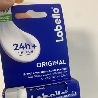 意大利原装进口百年Labello经典型保湿滋润补水护唇膏无色润唇膏