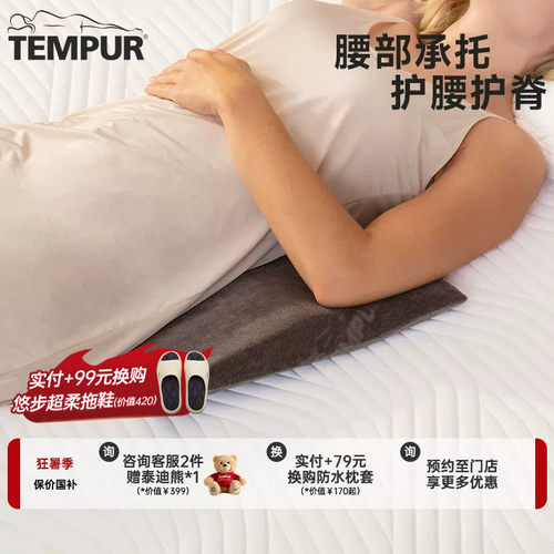 泰普尔进口太空记忆棉腰枕孕妇枕