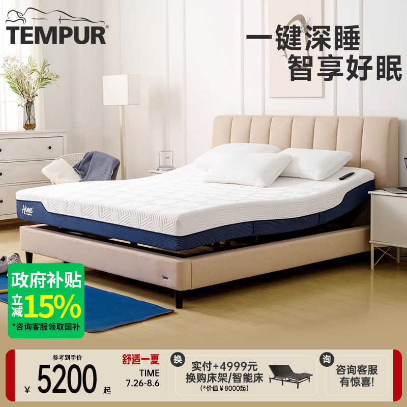 TEMPUR泰普尔智选电动床多功能