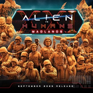 【异形：地球】铁血战士 异形 人类 陆战队DND桌游跑团棋子模型