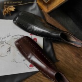 L144方头粗跟时装 切尔西 秋冬新款 靴女复古低跟百搭时尚 短靴女大码