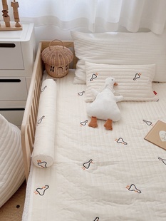 纯棉床褥婴儿床垫全棉水洗棉宝宝床单褥垫绗缝垫子床盖软垫可定做