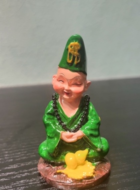 济公活佛佛像道济和尚者工艺品家居饰品车载摆件
