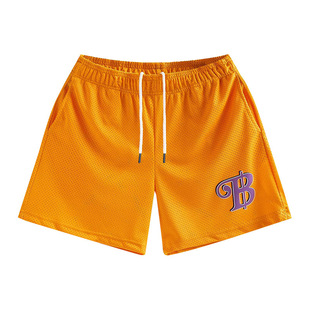 男女美式篮球运动网眼短裤四分裤子沙滩裤跑步训练速干短裤