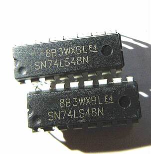 晟记 74LS48 SN74LS48N HD74LS48P 直插DIP 译码器/驱动器