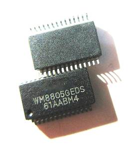 晟记 WM8805 WM8805GEDS WM8804GEDS SSOP28贴片IC