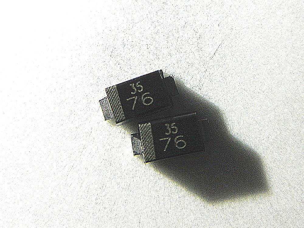 贴片肖特基二极管印记76