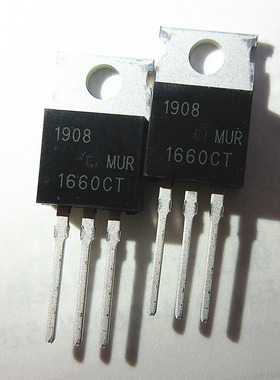 MUR1660F 16A 600V MURF1660 TO-220塑封 快恢复二极管