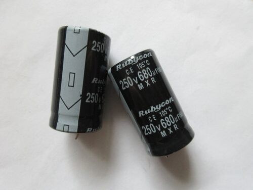 优质铝电解电容250V680UF 硬脚电容680UF250V 22x40 22x45 25V40
