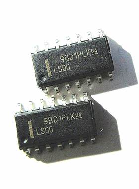 晟记 SN74LS00DR 74LS00D SOP14 四2输入端与非门 逻辑