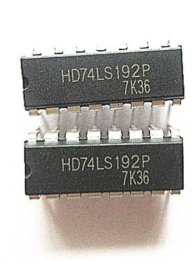 晟记 SN74LS192N 74LS192 HD74LS192P BCD双时钟可逆计数器DIP-16