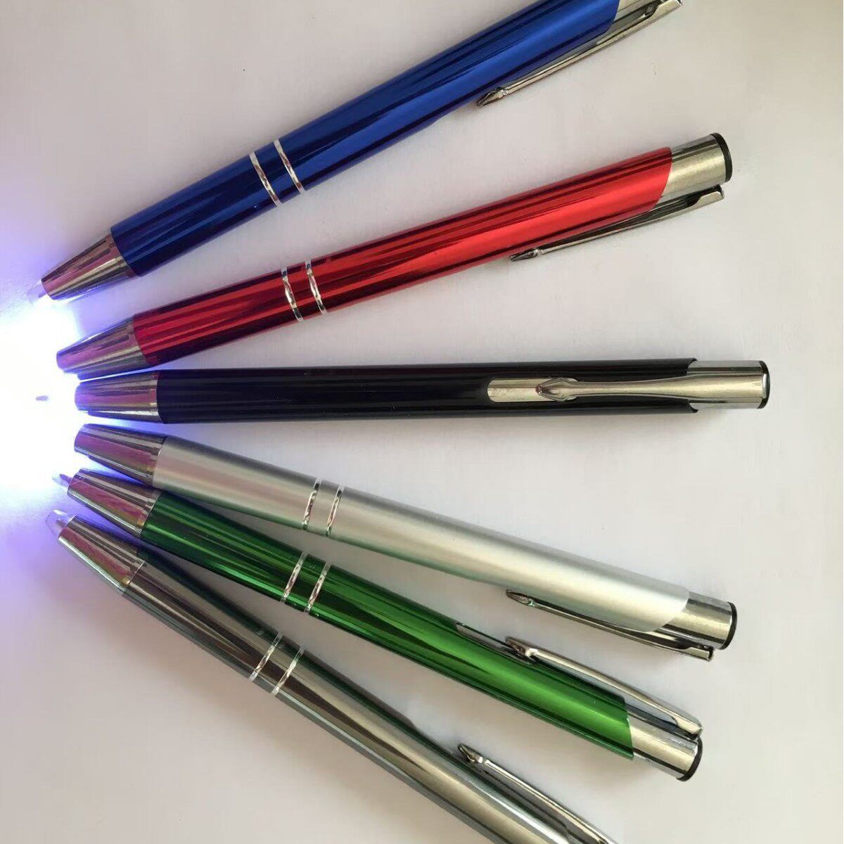 金属灯笔现货触控圆珠笔led灯多功能笔三合一可印刷logo灯笔