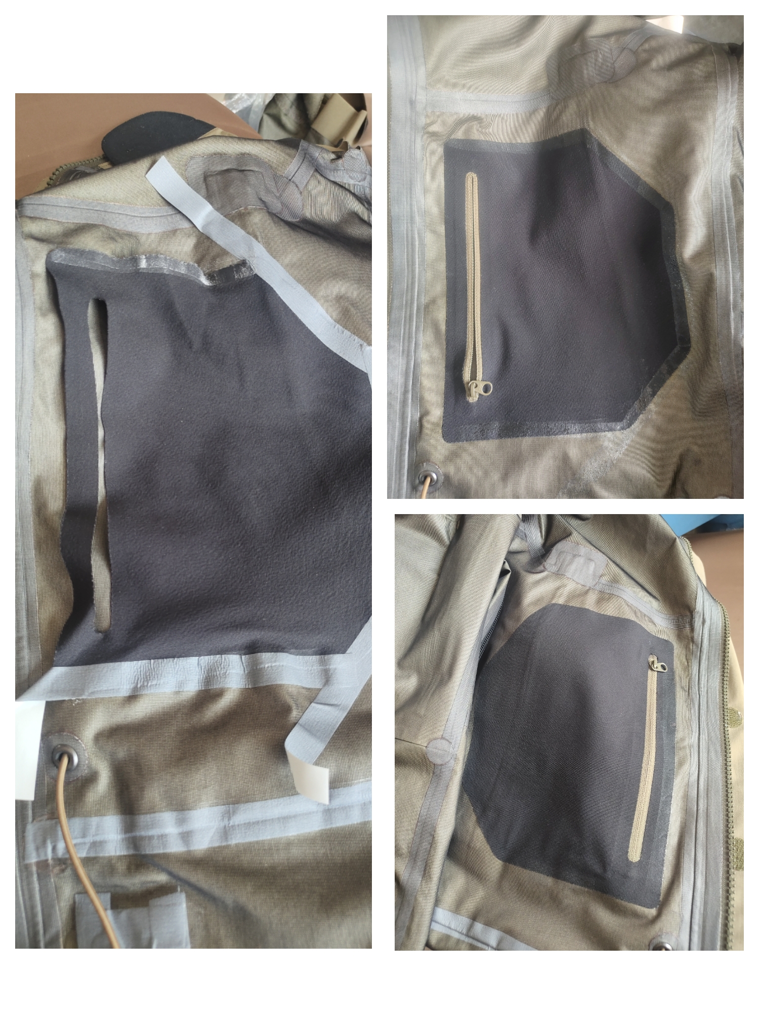 金顶针始祖鸟冲锋衣裤压胶修复裤长袖长衣长肥瘦换拉链整体修改