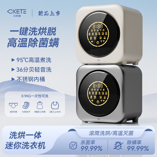 壁挂洗衣机全自动洗烘一体内衣