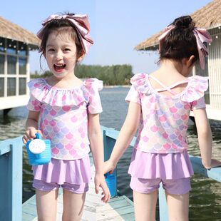 2025新款 儿童宝宝泳衣女宝分体一岁女孩3岁女童泳衣6岁 泳衣女款