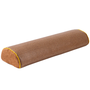 颈椎枕椰棕拉伸枕头牵引助睡眠护颈枕凉席半圆形凉枕硬枕头男夏季