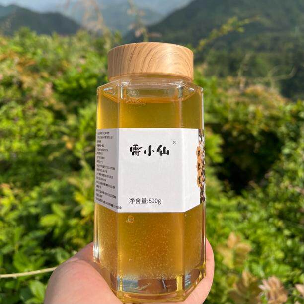 千峡山土蜂蜜纯正农家自产丽水山耕畲乡景宁600中蜂枇杷花蜜500克