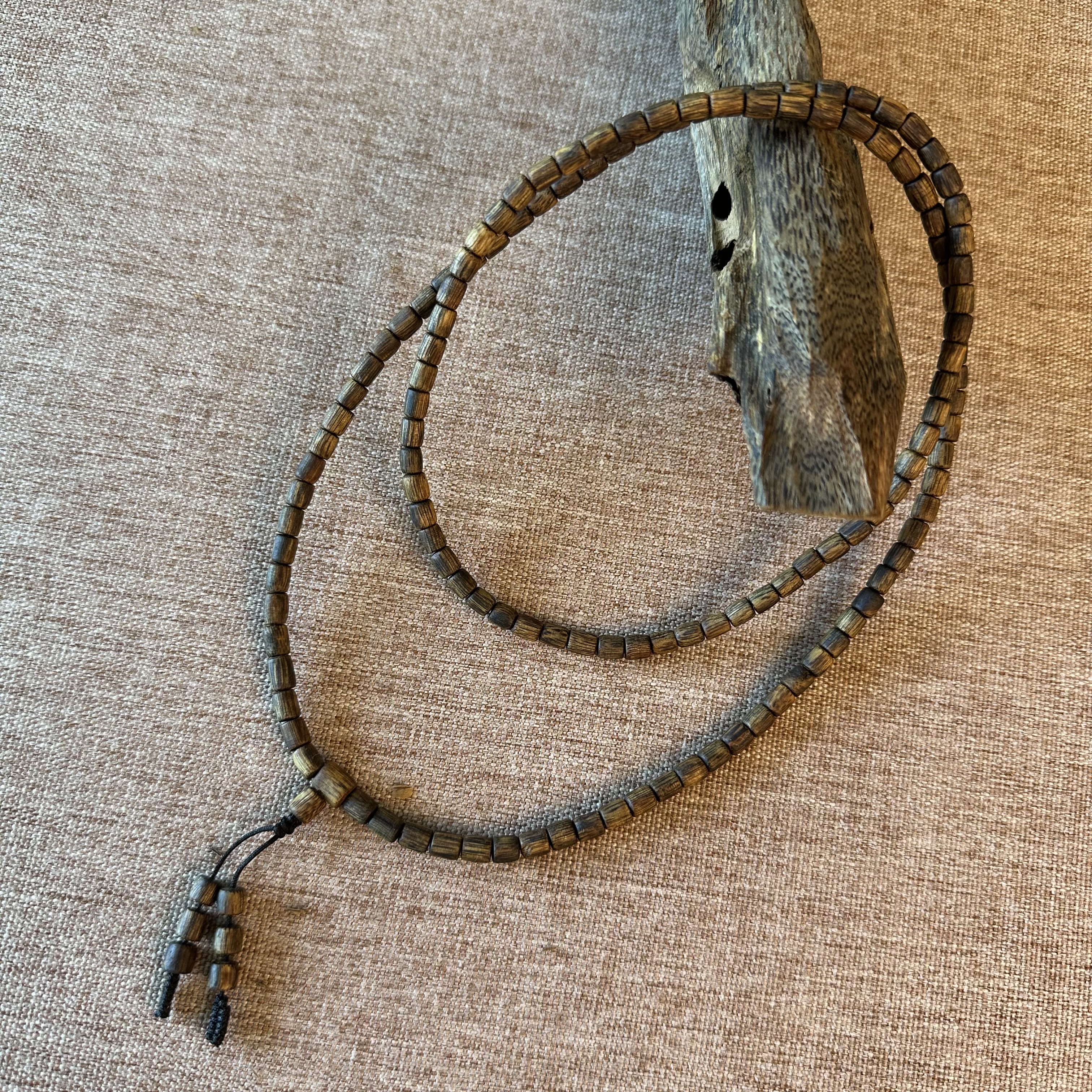 人工种植棋楠沉香多圈树心油手串男士高品质真品新国风项链念珠