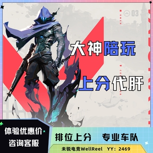 未锐电竞|无畏契约|打瓦排位|陪玩冲分|专业车队|STEAM游戏