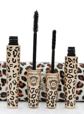 正品 阿尔ove 豹纹浓密纤长睫毛膏组合 黑纤维 包邮不晕染卷翘
