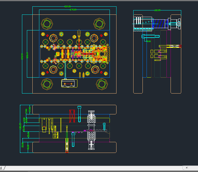 五金冲压模具设计教程工艺单冲模连续模视频教程2014CAD设计教程