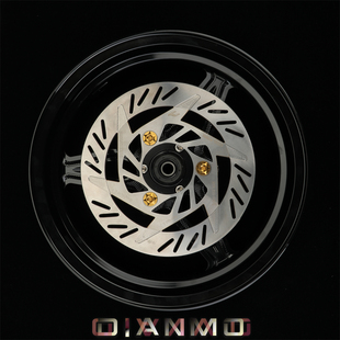 HMD黑名单小牛9九号电动车碟刹盘改装刹车盘200/220mm7.0孔距碟盘