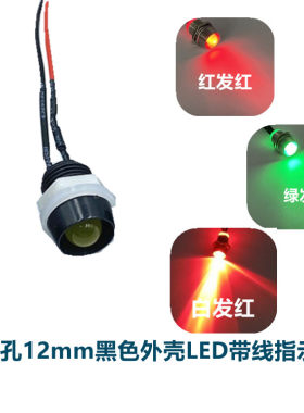 LED发光二极管12MM指示灯