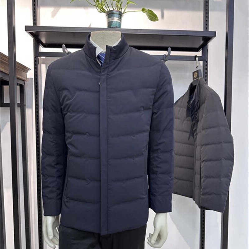 鹅绒内胆保暖男士鹅绒服铭盛缘