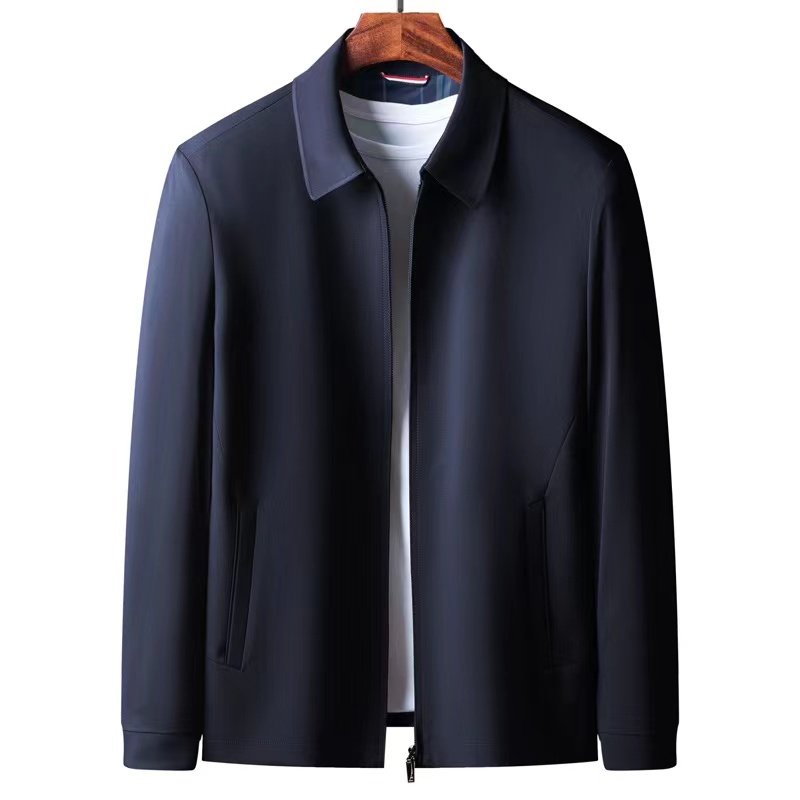 赔钱甩货处理春秋翻领短款拉链商务休闲短款男士夹克外套铭盛缘