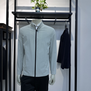 年轻时尚 弹力男士 立领2026年春季 短款 夹克外套朗弈 新品 商务休闲