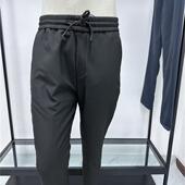 羽绒裤 促销 回馈白鸭绒填充商务休闲中腰直筒松紧腰系带男士 铭盛缘