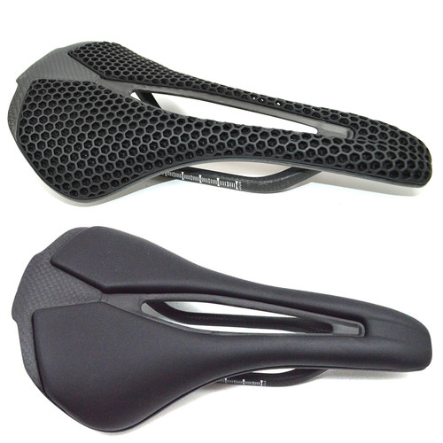 新款自行车全碳纤维3D打印坐垫