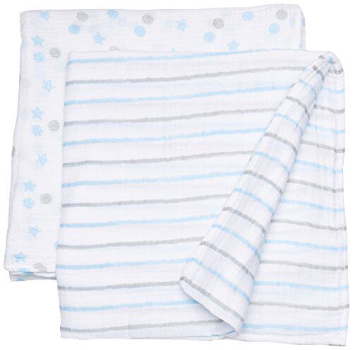 lulujo baby muslin swaddling blankets and stroller c