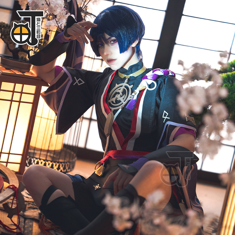 原神cos服愚人众第六席散兵全套套装cosplay动漫游戏服装女