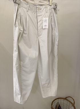 现货Aseedoncloud日本小众设计束脚裤