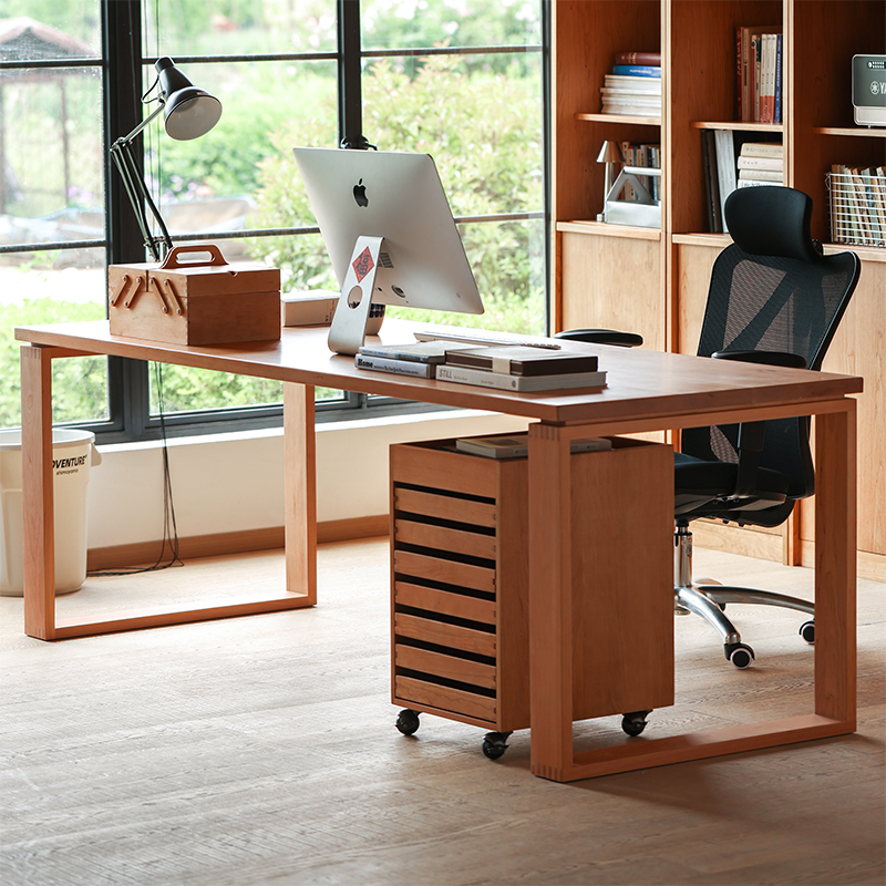 浮生记实木新品中古书桌