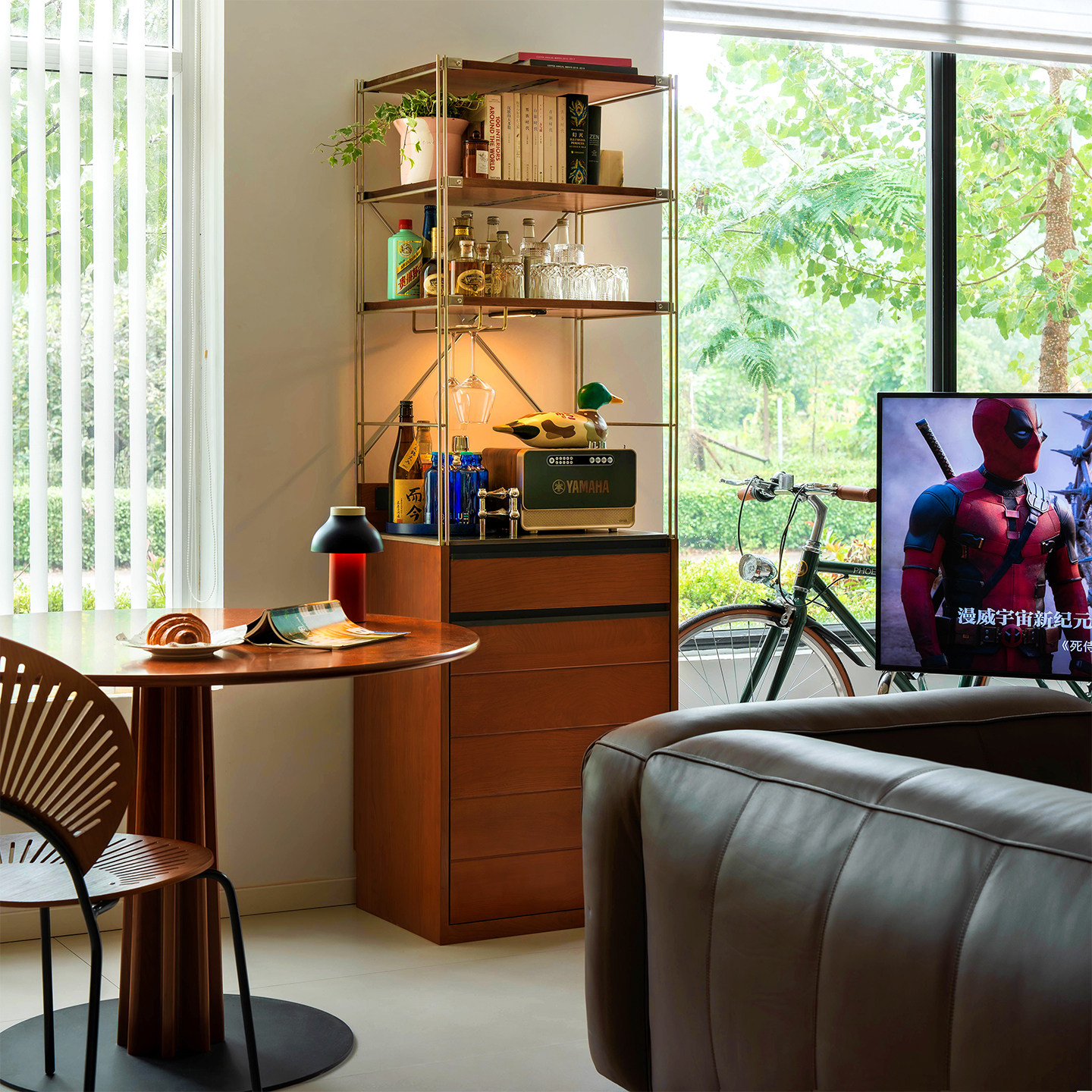 浮生记/中古餐边柜黄杨木边柜家用客厅储物柜小户型靠墙一体收纳,住宅家具,餐边柜,淘宝优惠券,粉丝福利购,淘宝优惠卷