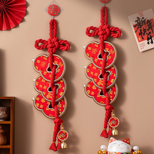 2026新款马年墙面装饰中国结万字结过年春节挂件门挂新年氛围布置
