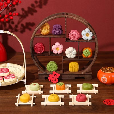 订婚糕点中式和果子好事发生摆台